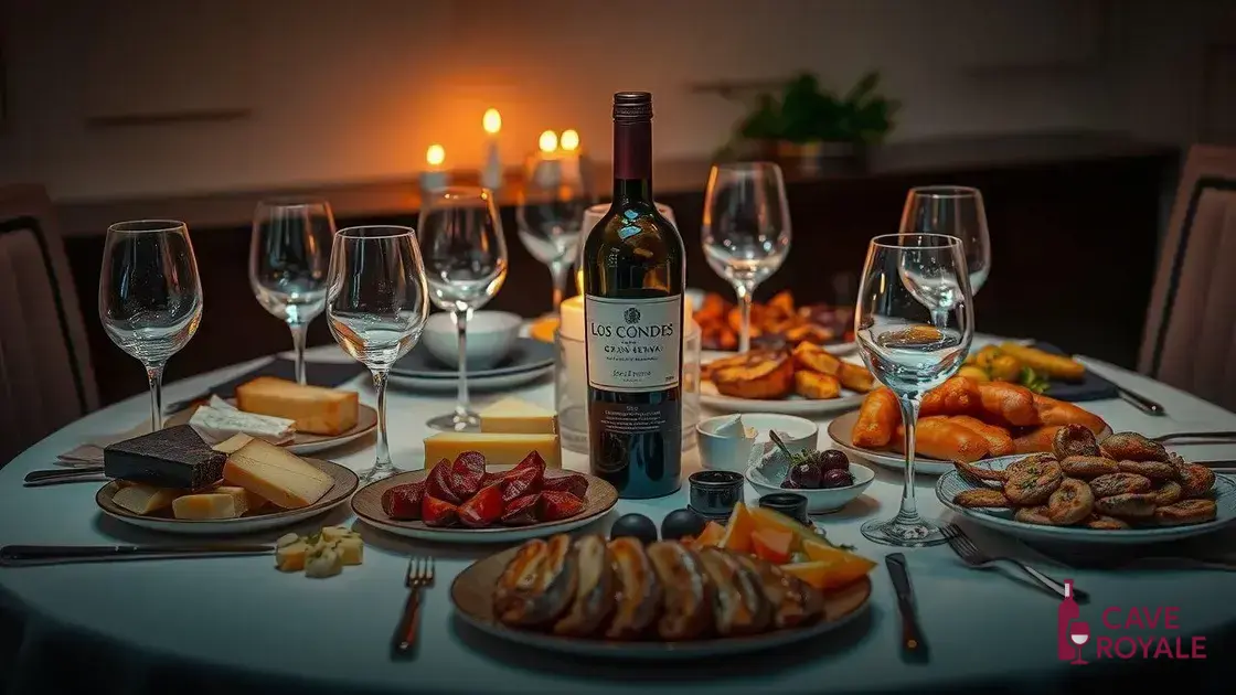 Harmonizações perfeitas com o Los Condes Gran Reserva