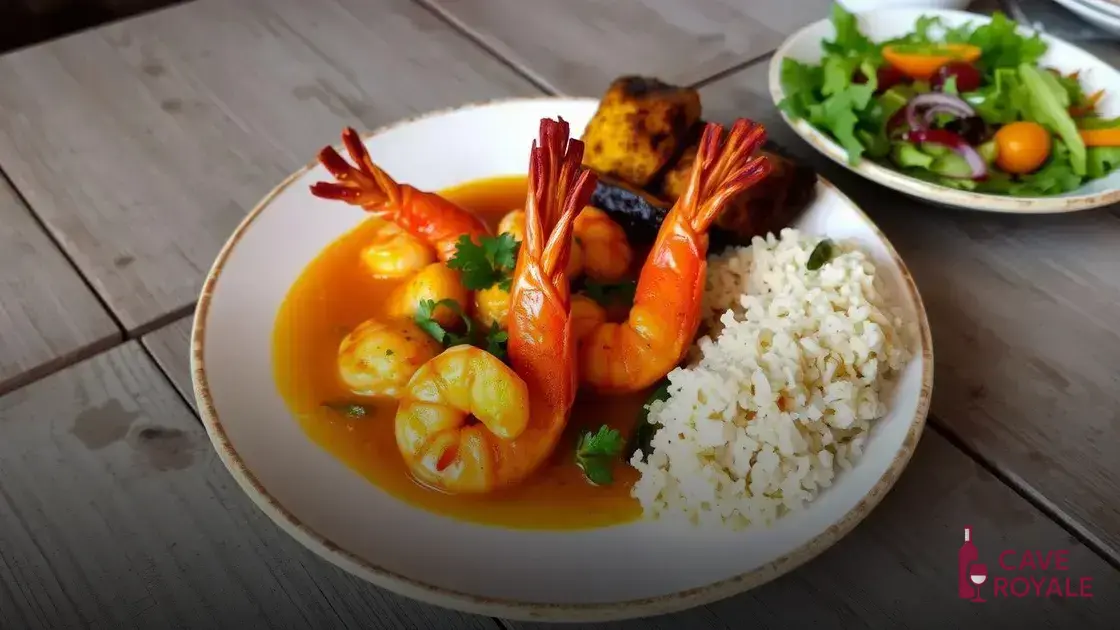 harmonizando-o-prato-com-acompanhamentos Camarão ao molho de manga e vinho: descubra como