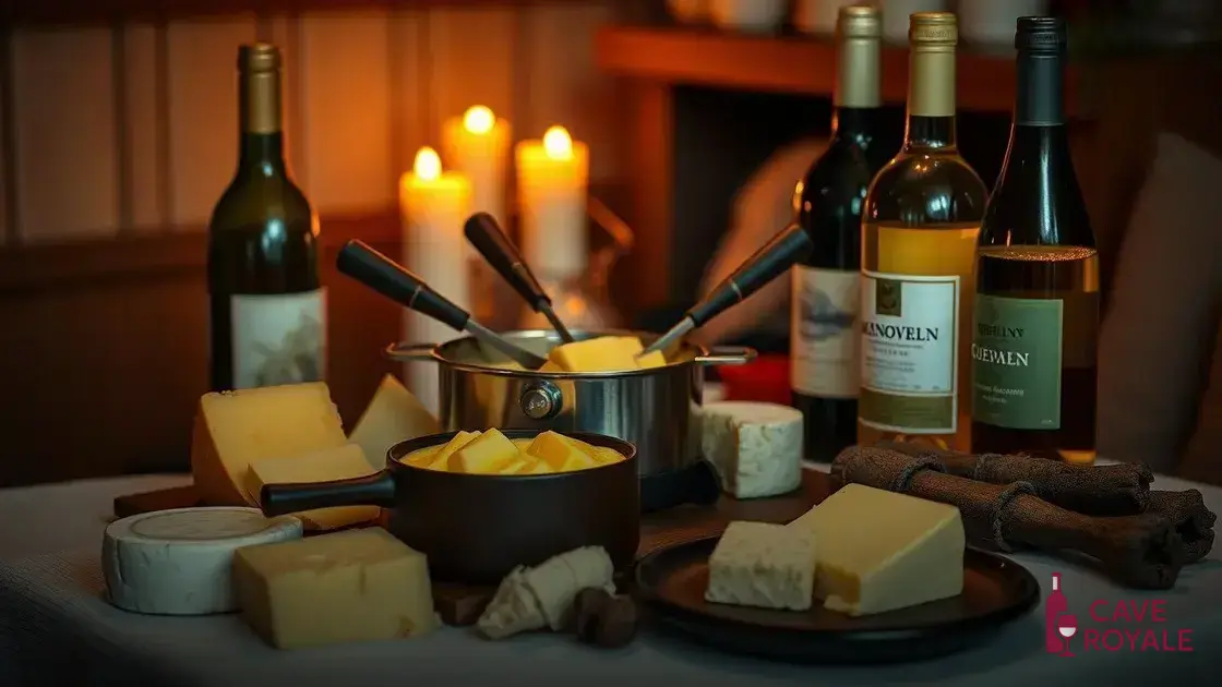 Harmonizando vinhos perfeitos para cada tipo de fondue