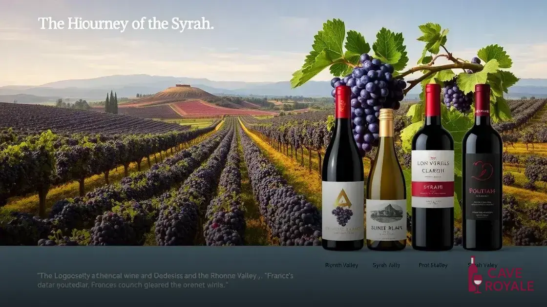 História da uva Syrah