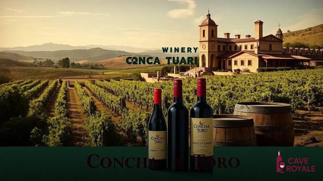 História da vinícola Concha Y Toro