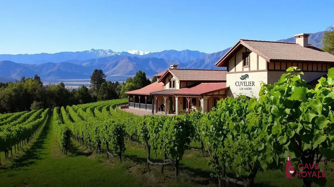 História da vinícola Cuvelier Los Andes