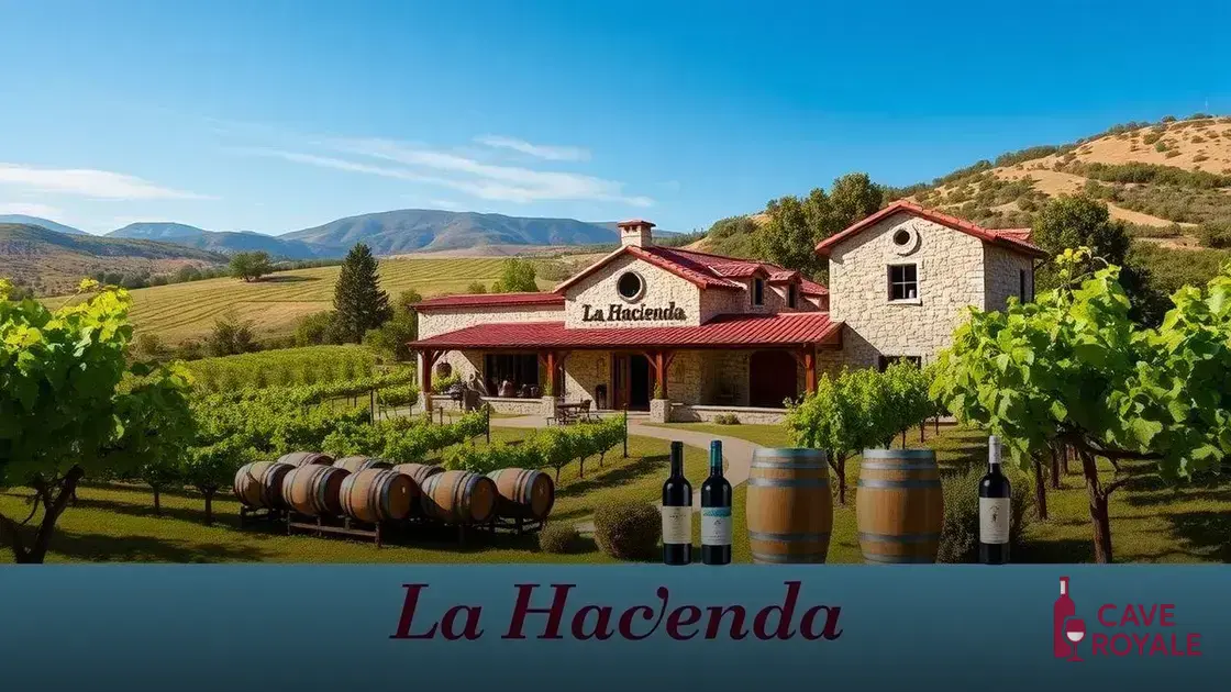 História da vinícola La Hacienda