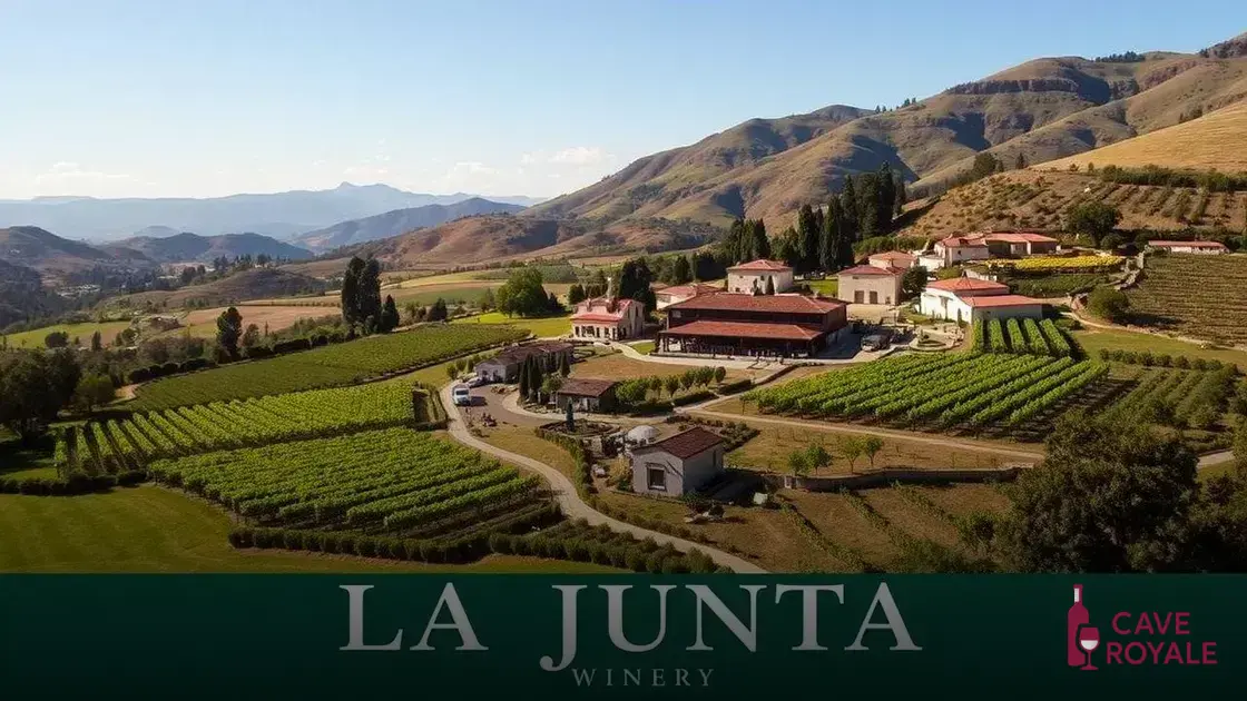 História da vinícola La Junta