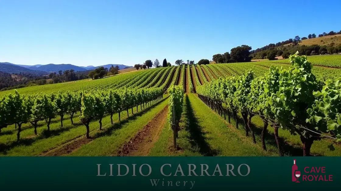 História da vinícola Lidio Carraro