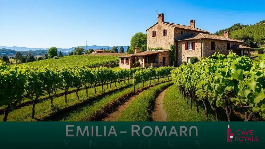 História da vinicultura na região da Emilia-Romagna