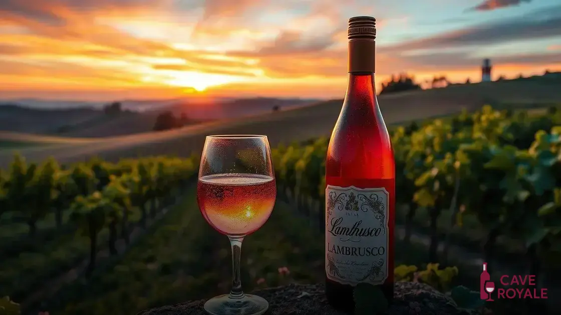 História do Lambrusco