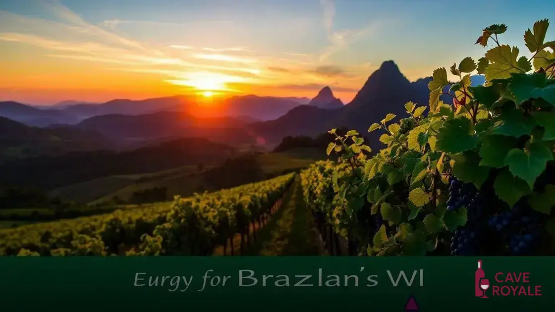 História do vinho brasileiro