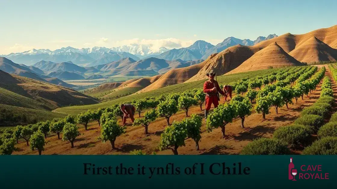 História do vinho chileno