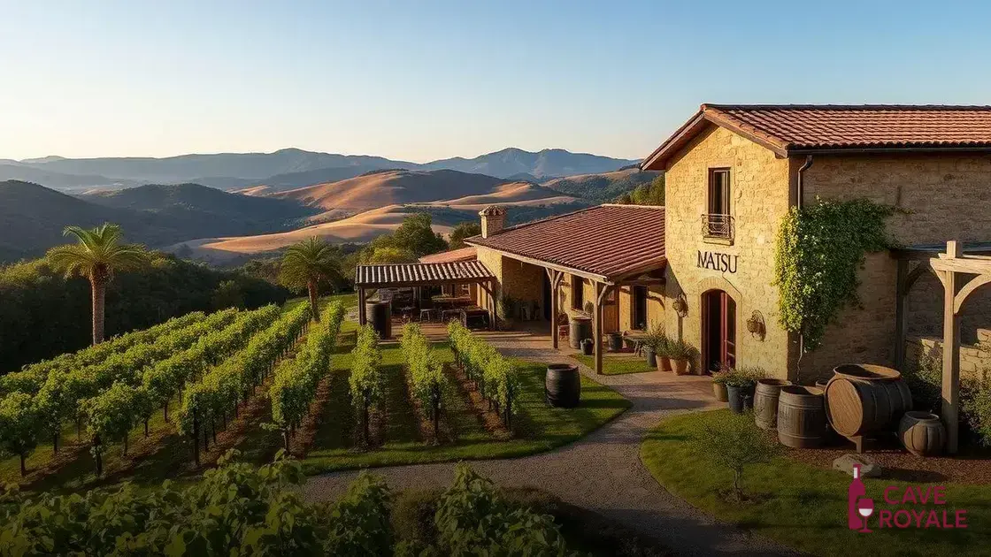 História do vinho Matsu