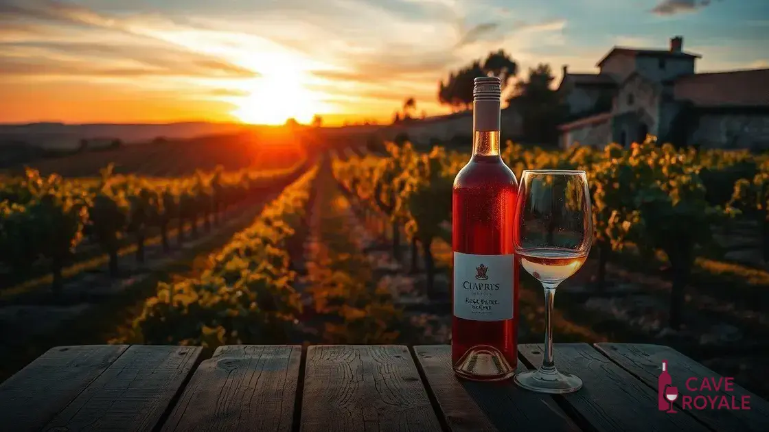 História do vinho rosé na Espanha