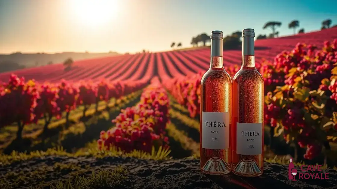 História do vinho Thera Rosé