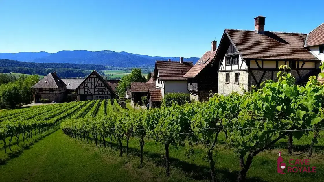 História dos vinhos da Alsácia