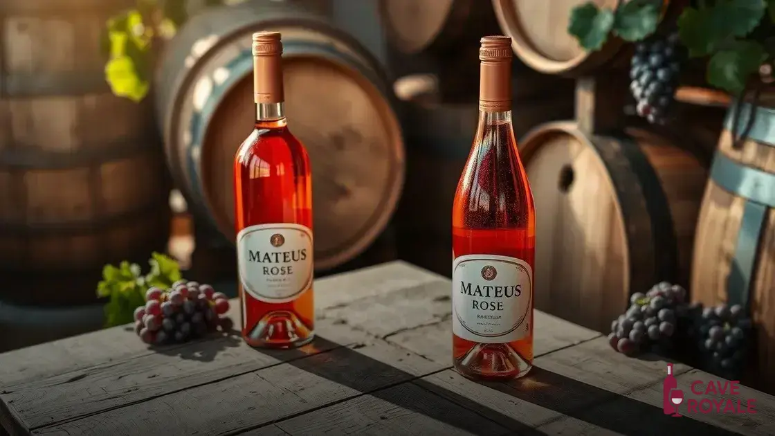 história e origem do vinho mateus rosé