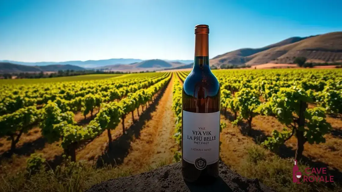História e origem do vinho Viña Vik La Piú Belle