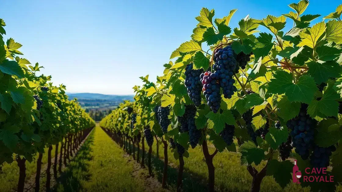 História e origens da uva Montepulciano