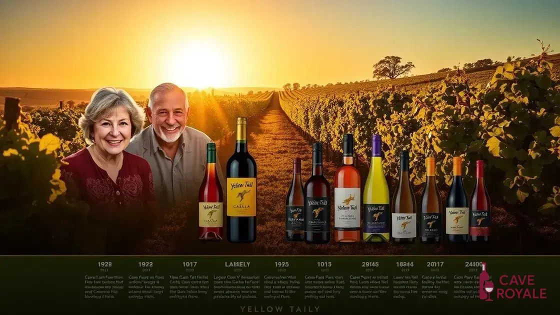História por trás da marca Yellow Tail