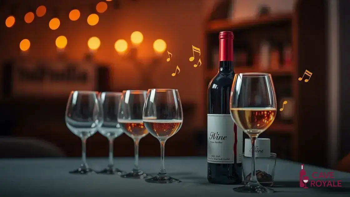 Impacto da música nas experiências com vinho