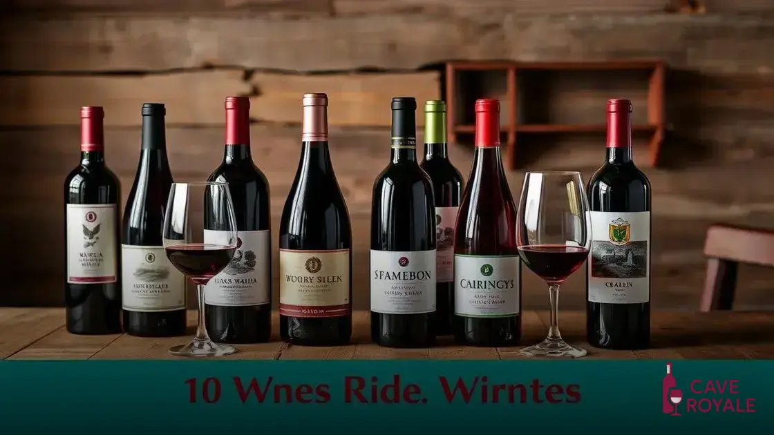 Kit 10 Vinhos Tintos Best Sellers