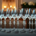 Kit 12 Taças de Cristal Bohemia para Vinho e Espumante
