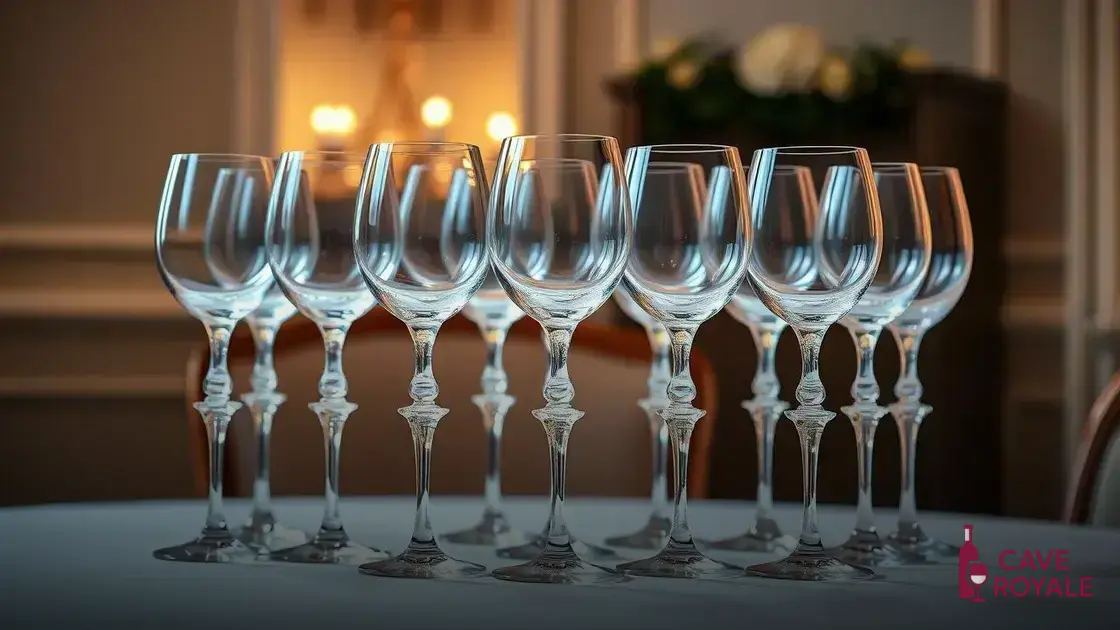 Kit 12 Taças de Cristal Bohemia para Vinho e Espumante