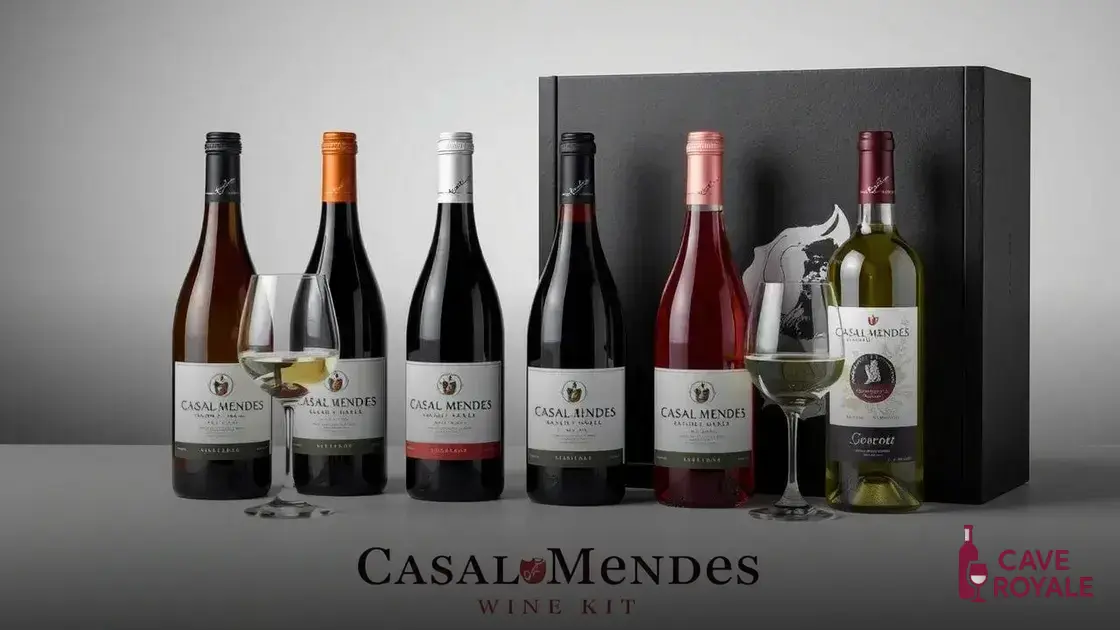 Kit Vinho Casal Mendes Com 6 Garrafas