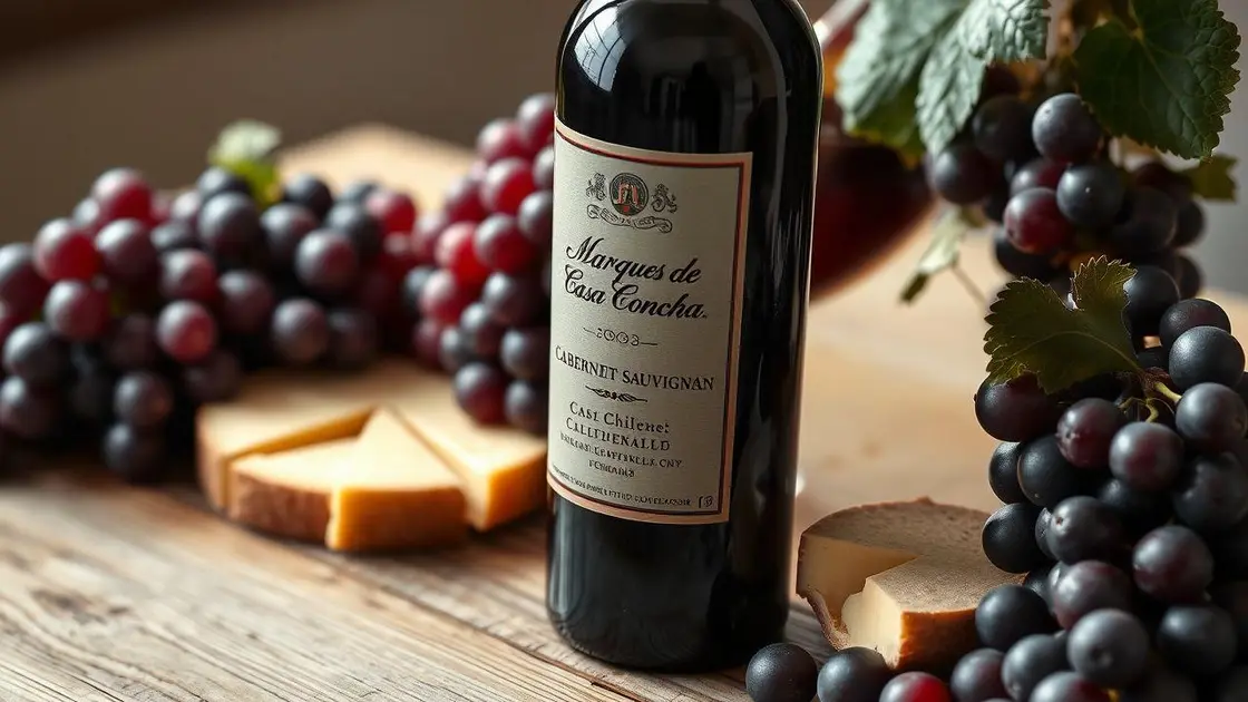 Marques de Casa Concha Cabernet Sauvignon: Review Completo 2025