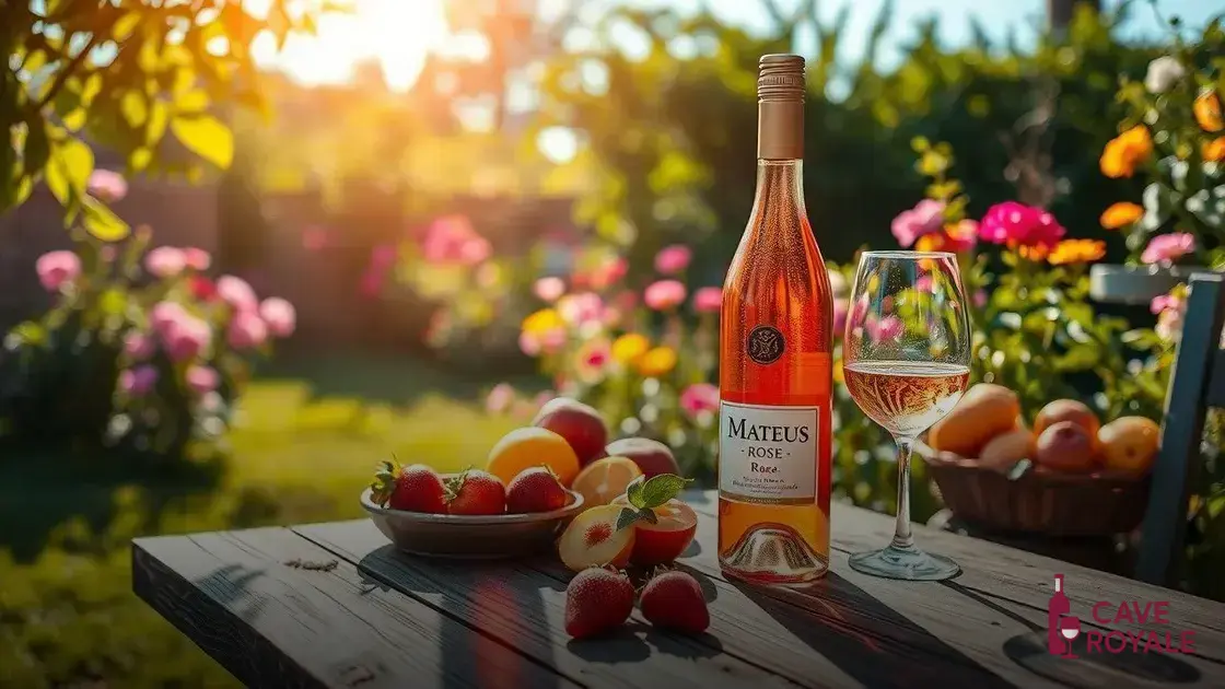 Mateus: Um vinho rosé para todas as horas