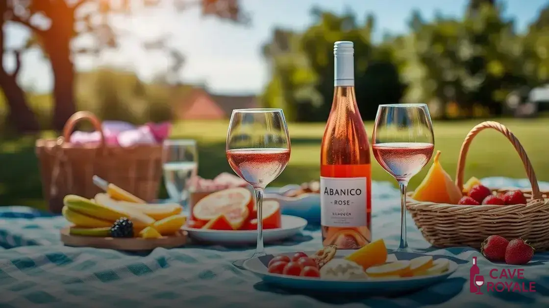 Melhores ocasiões para degustar Abanico Rosé