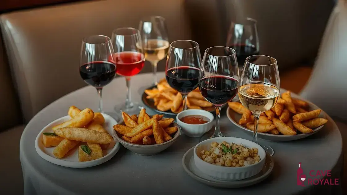 Melhores petiscos de boteco que combinam com vinho