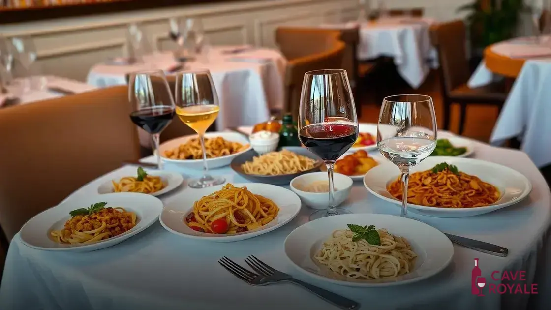Melhores tipos de vinho para acompanhar massa receitas