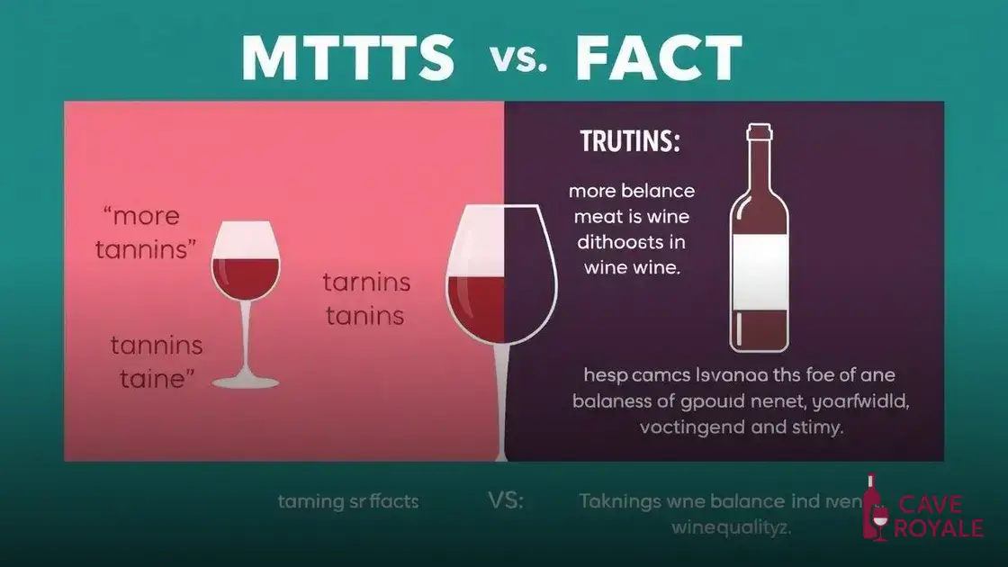 Mitos e verdades sobre taninos no vinho