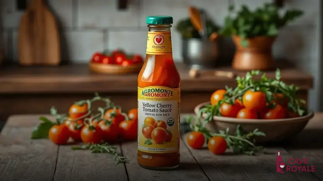 Molho De Tomate Cereja Agromonte Amarelo 330g