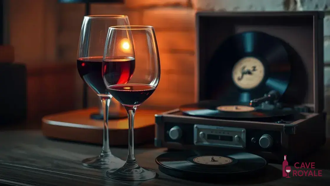 Músicas ideais para acompanhar vinho tinto