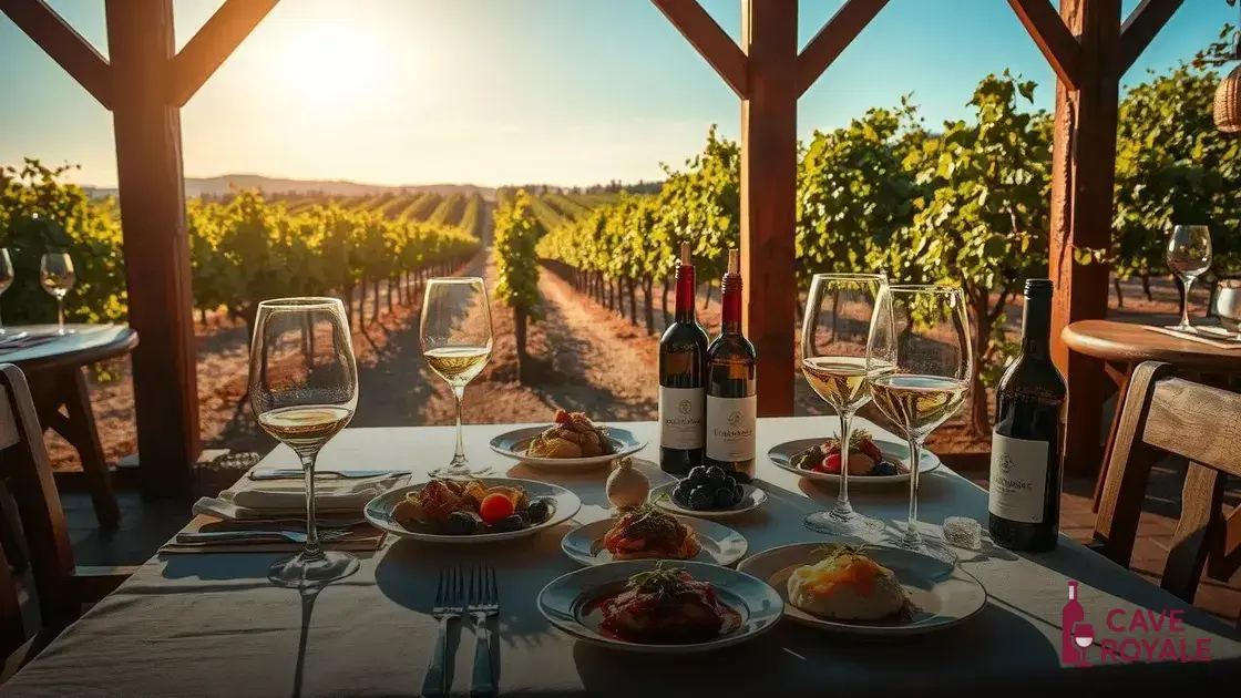 O conceito de restaurante de vinícola