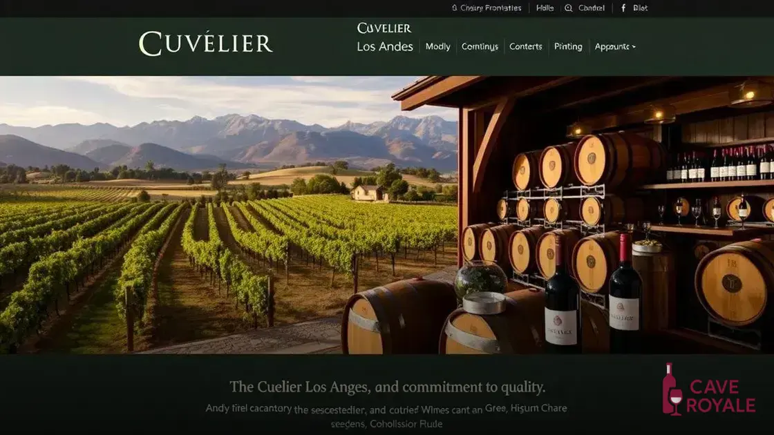 o-legado-da-vinicola-cuvelier-los-andes Vinho Tinto Argentino Cuvelier Los Andes Grand Vin 1,5L