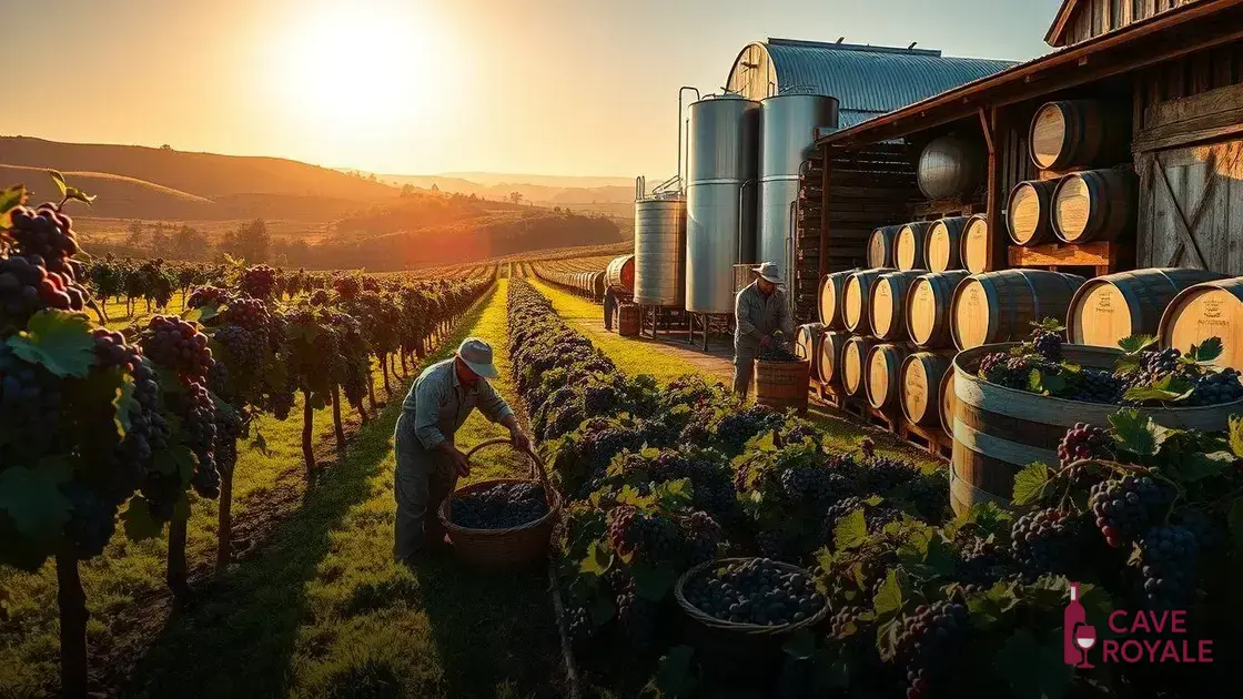 O processo de produção do Malbec