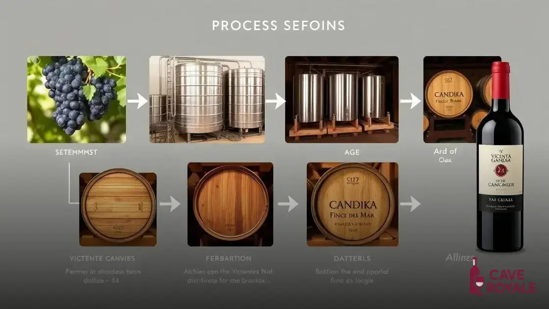 O processo de produção do Vicente Gandía Finca Del Mar Crianza