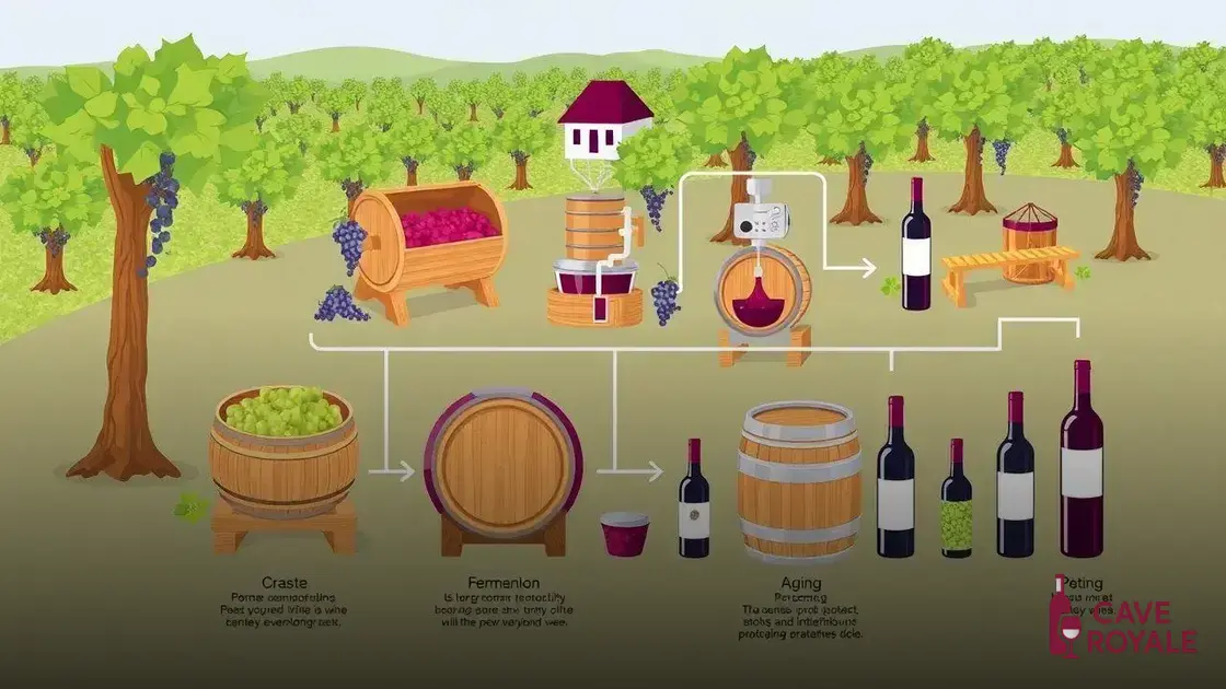 O processo de produção do vinho