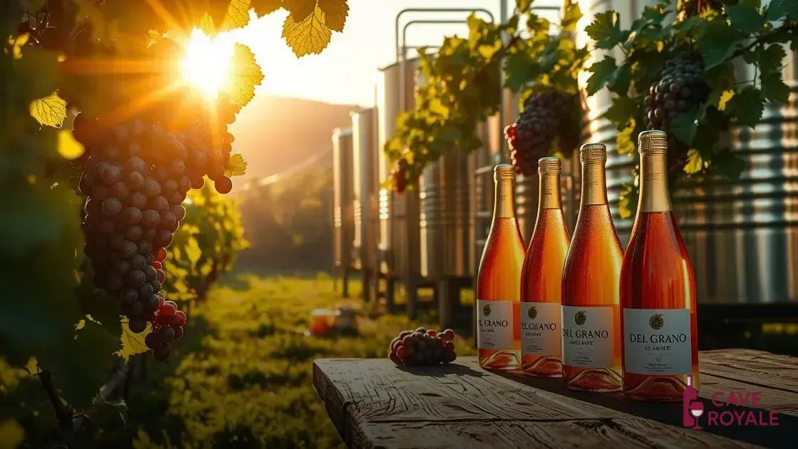 O processo de produção do vinho frisante