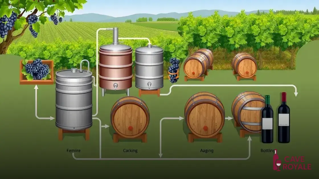 O processo de produção do vinho Lion D