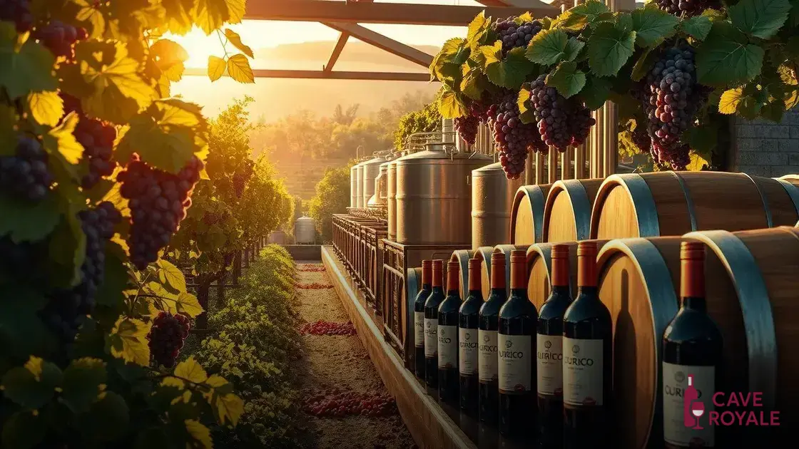 O processo de produção do vinho Ouriço