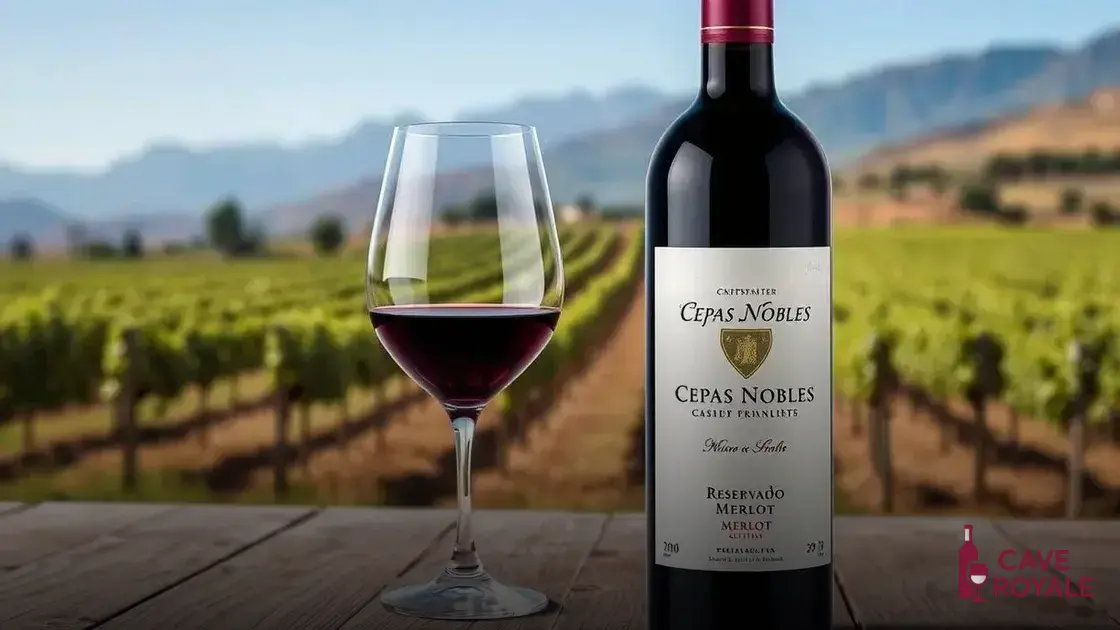 o-que-e-o-cepas-nobles-reservado-merlot Vinho Tinto Chileno Cepas Nobles Reservado Merlot