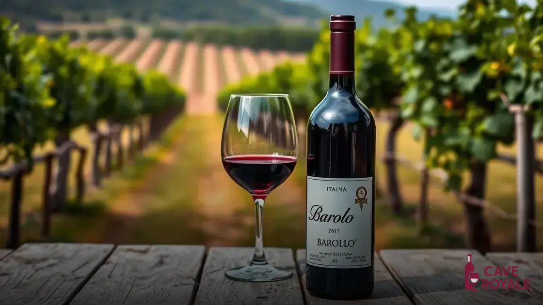 O que é o vinho Barolo?