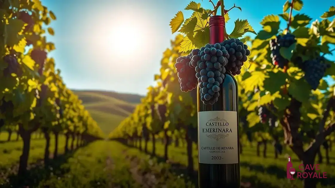 O que é o vinho Castillo De Menara?