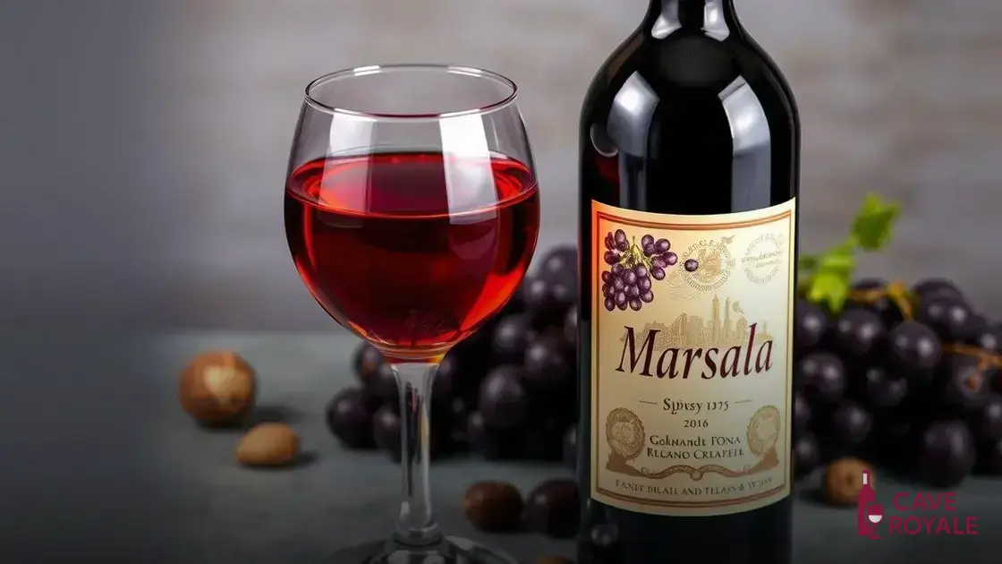 O que é o vinho licoroso Marsala Fine?