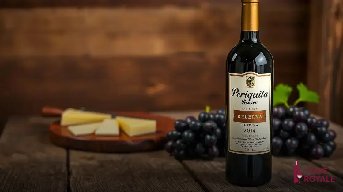 O que é o vinho Periquita Reserva?