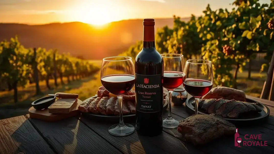 O que é o Vinho Tinto La Hacienda Gran Reserva Tannat?