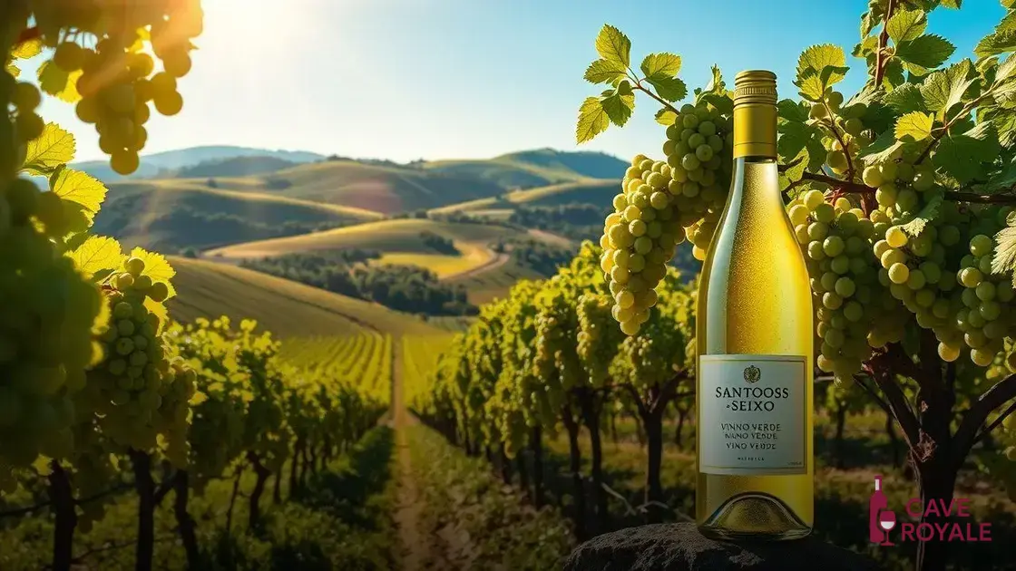 O que é o Vinho Verde Santos e Seixo?