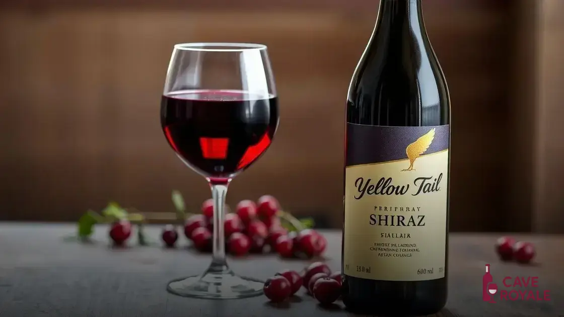 O que é o Yellow Tail Shiraz?